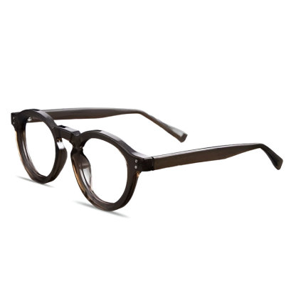 Eterlens|レトロ風ボストンフレーム|ブルーライトカット樹脂レンズ|キーホールブリッジ老眼鏡