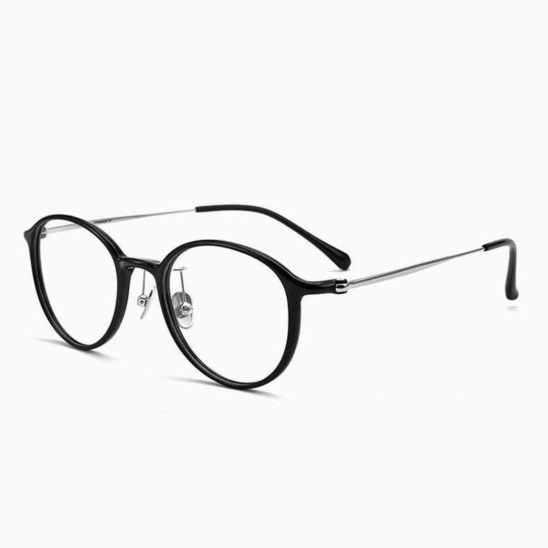 Eterlens｜小さめフレーム超軽量チタン製｜度付き対応｜レトロ風メガネ-Eterlens