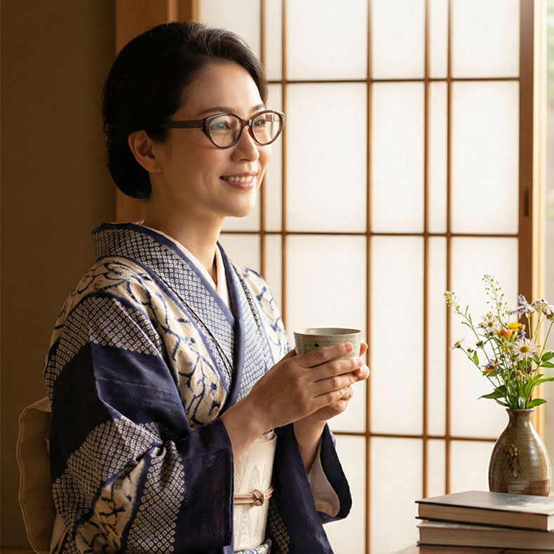 キャットアイ エレガントでおしゃれな 若見えブルーライトカットリーディンググラス | CatEye Photo - 商品画像 3/21