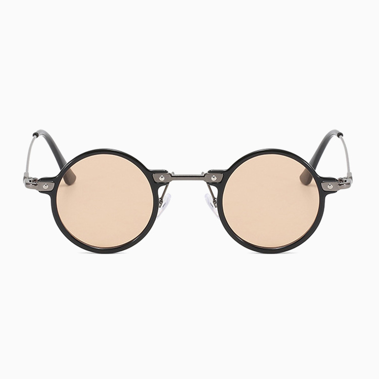Eterlens 小さめの個性ラウンドフレーム|UV400|ヒップホップ風サングラス
