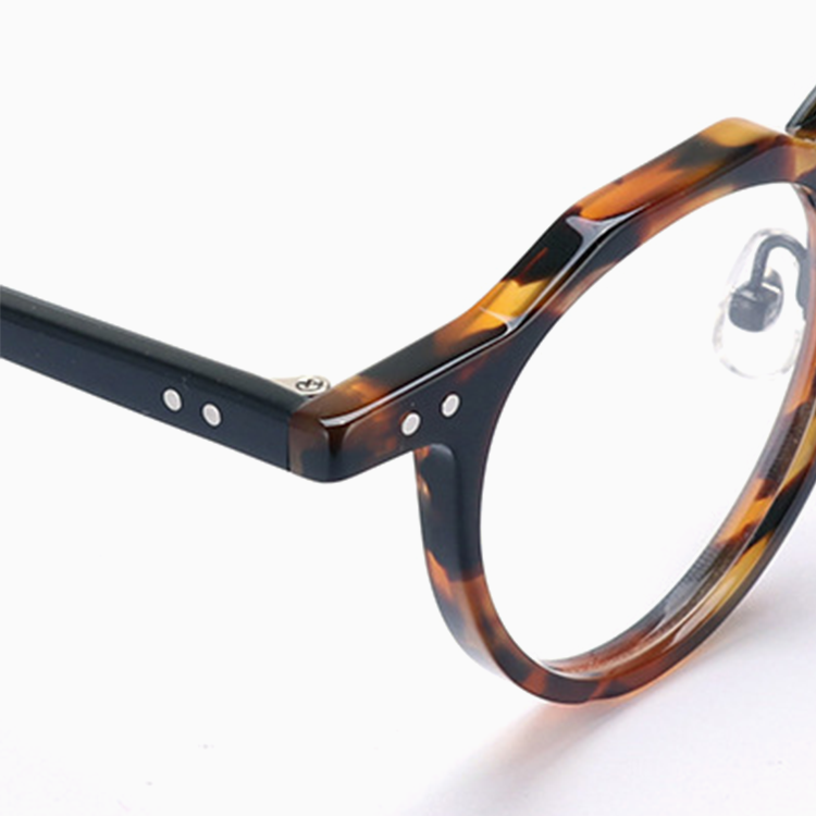 CROWN | 上質なクラウンパント型 | 調光ブルーライトカット | レトロ老眼鏡 | Round Photo - 商品画像 3/9