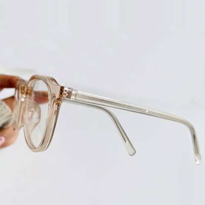 Eterlens|ボストン型小さめフレーム芯張りメガネ|レトロ感漂う