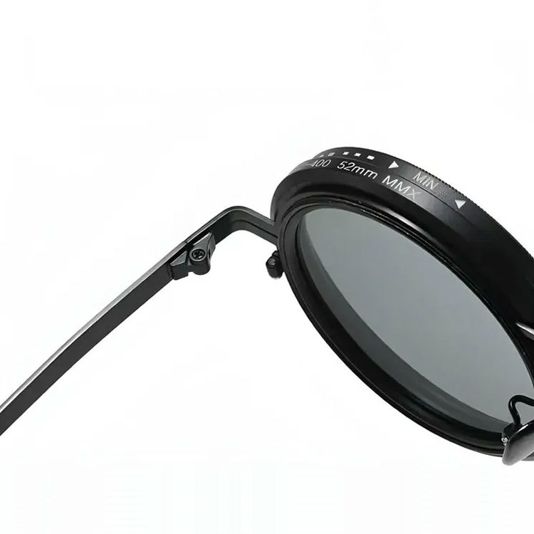 9段階手動調光可能のサングラス | Round Polar | Eterlens