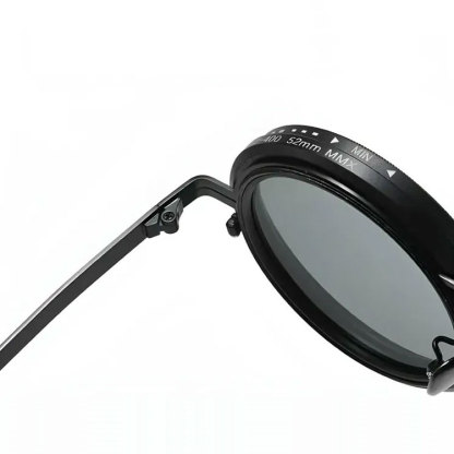 9段階手動調光可能のサングラス | Round Polar | Eterlens