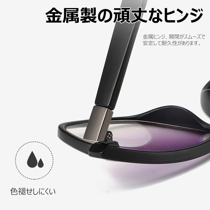 Eterlens GRAVITY 遠近両用ブルーライトカットビッグフレーム老眼鏡 - 商品画像 7/17 (Wellington Progressive)