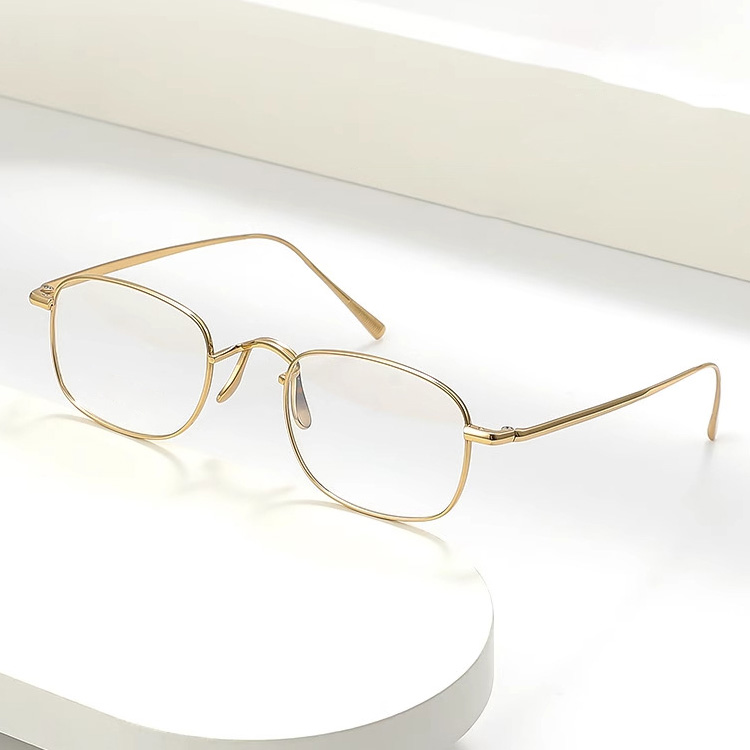 Eterlens｜超軽量レトロS型ノーズパッドメガネ｜度付き対応｜匠の技が光る1本