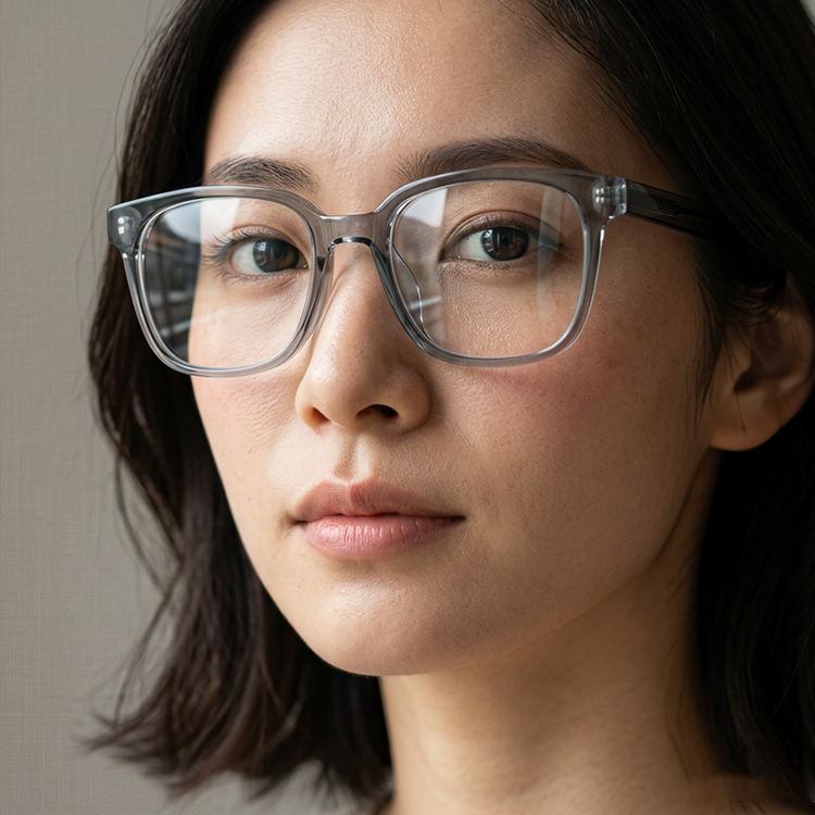 エテルレンズ-小さなモンスター-ウェリントンフレーム眼鏡