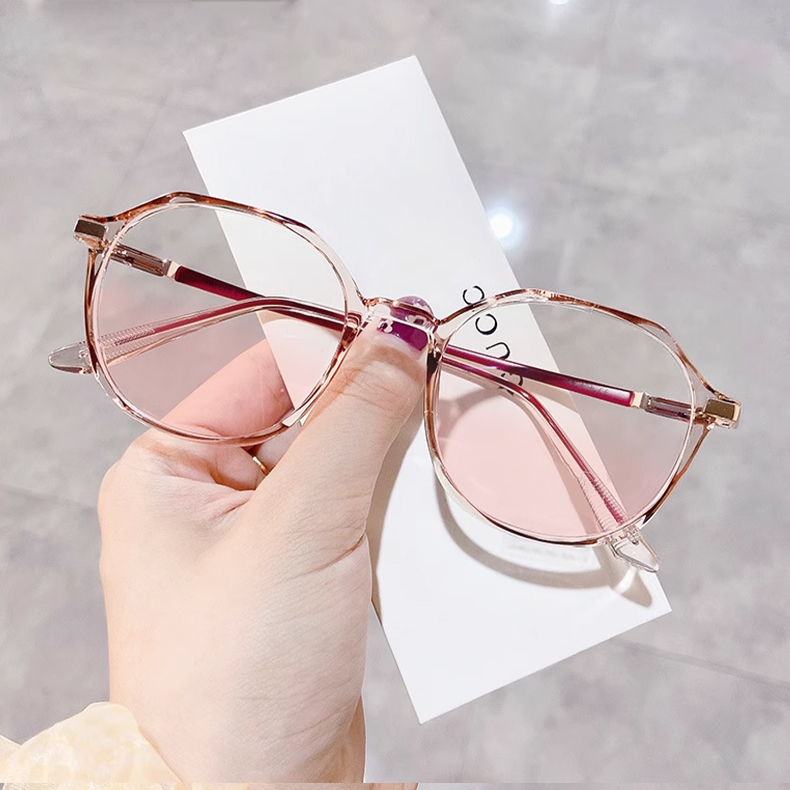 Eterlens｜細リムクラウンパント型チークメガネ｜すっぴんでも映える