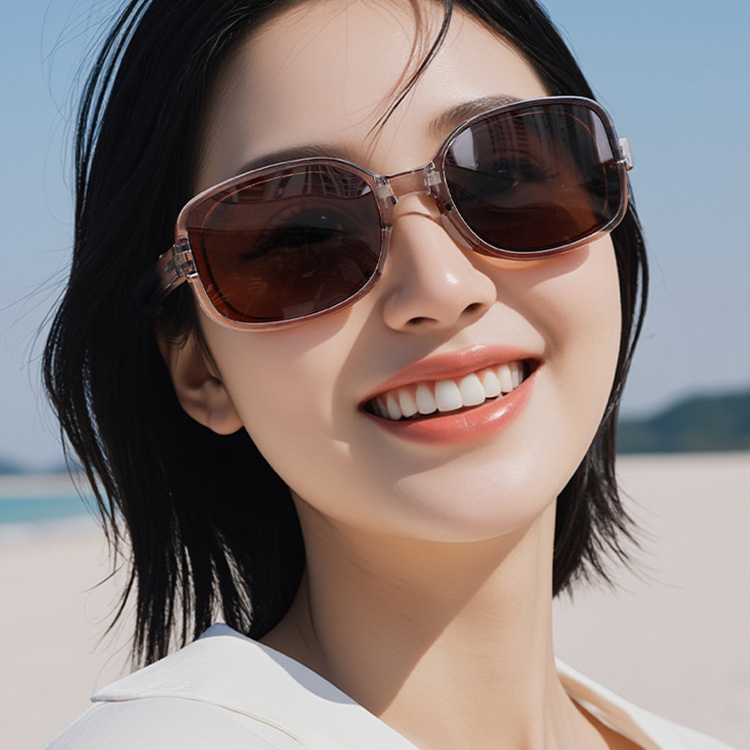 Eterlens｜透明感のあるオーバルフレーム｜折りたたみ 偏光｜トレンド偏光サングラス-Eterlens