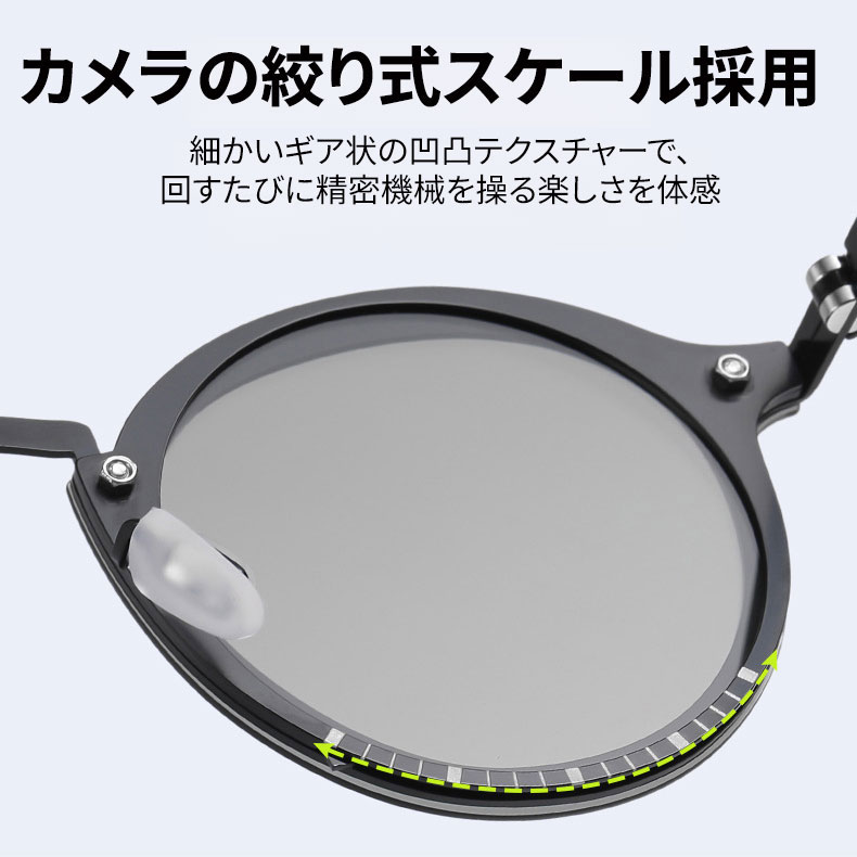 エテルレンズ-ハーフ回転調光-サドルブリッジ