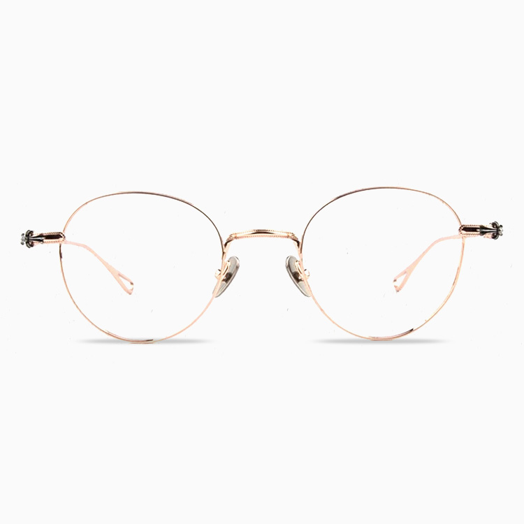 Eterlens｜レトロ風彫刻模様付きメガネ｜匠の技が光る一本