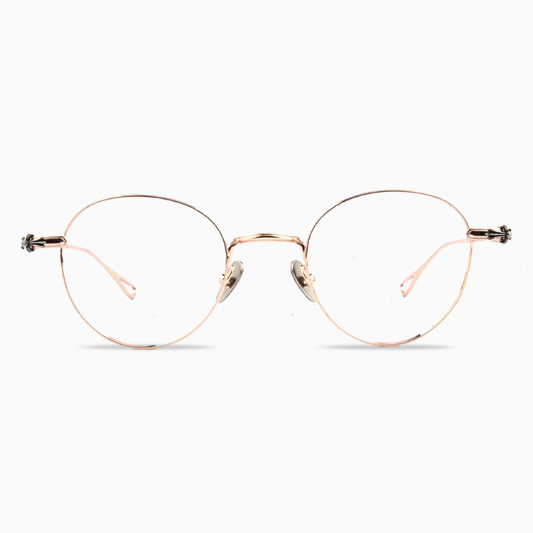 Eterlens｜レトロ風彫刻模様付きメガネ｜匠の技が光る一本