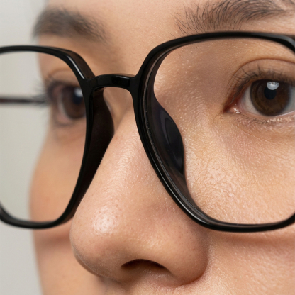 Eterlens│知性を纏う幾何学デザインメガネ