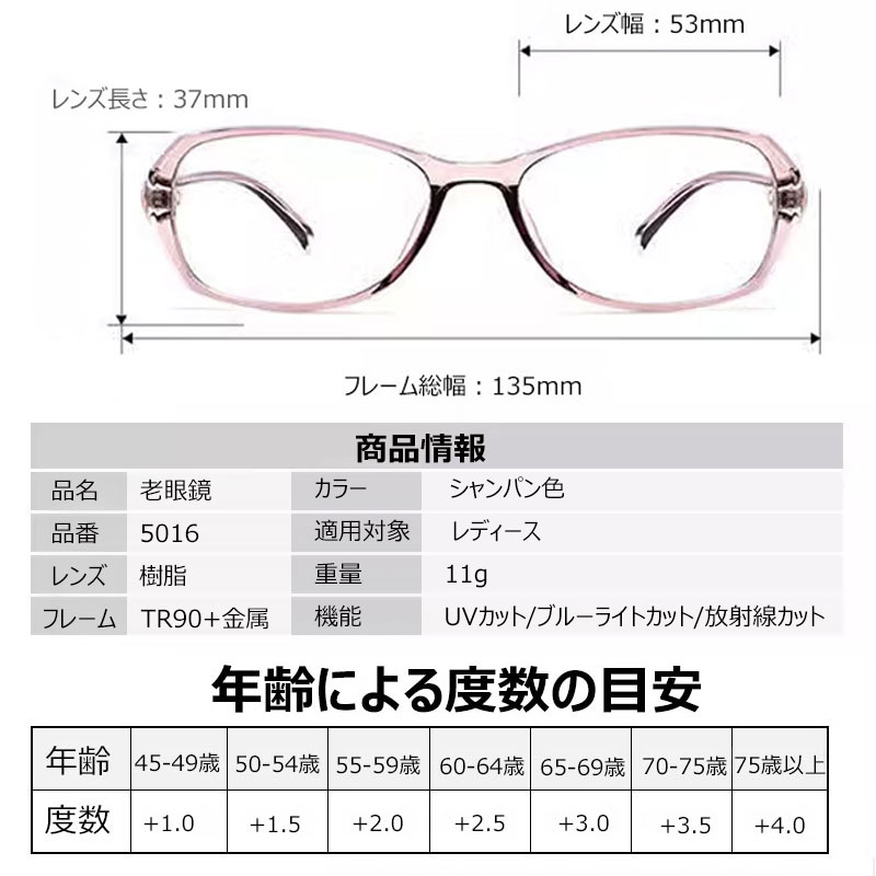 Eterlens エレガントで透明なブルーライトカット老眼鏡 | おしゃれさんに欠かせない/ビジネス | カジュアルに活躍 - 商品画像 10/10 (CatEye BlueGuard)