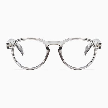 Eterlens｜上質なアセテートボストンフレーム｜ブルーライトカットの樹脂レンズ｜キーホールブリッジ老眼鏡