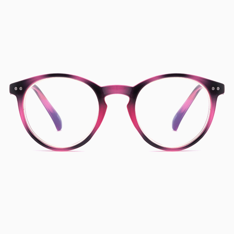 Eterlens｜超軽量スリムフレームボストン型｜樹脂レンズ・ブルーライトカット｜キーホールブリッジ老眼鏡