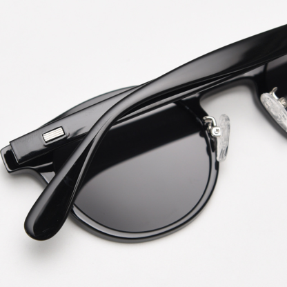 Eterlens|ラウンドフレーム|偏光レンズUV400|レトロ風サングラス-Eterlens