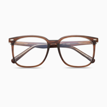 Eterlens|超軽量アセテートビッグフレームメガネ|デザイン性の高い