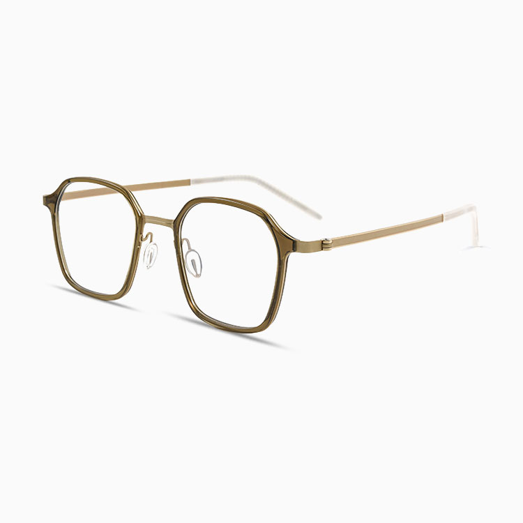 Eterlens | ビジネススタイルウェリントン型メガネ | レトロインダストリアル風