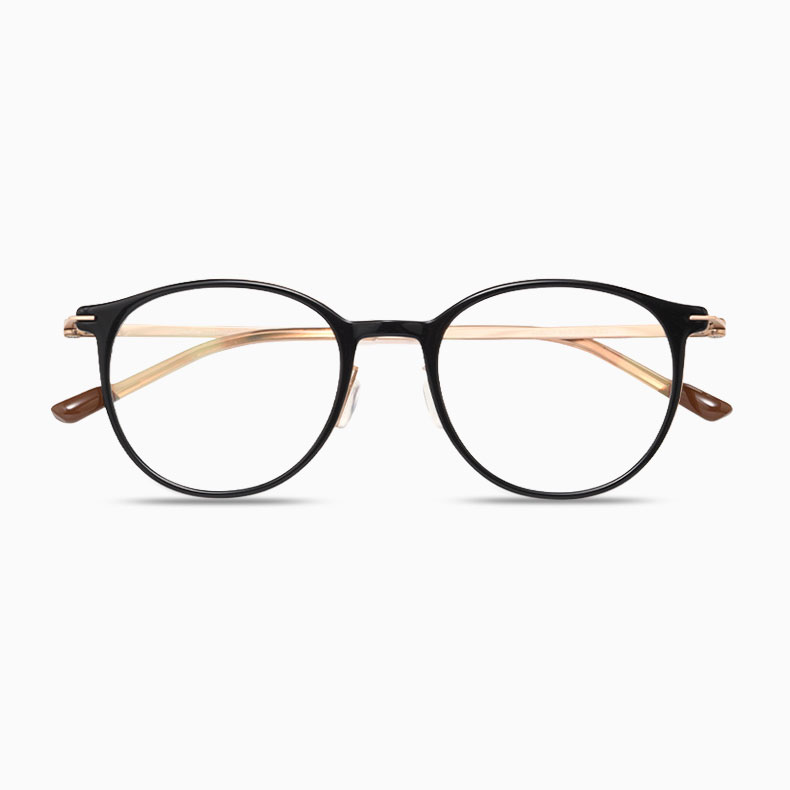 Eterlens | レトロ風アセテートビッグフレームメガネ | スタイリッシュでエレガント