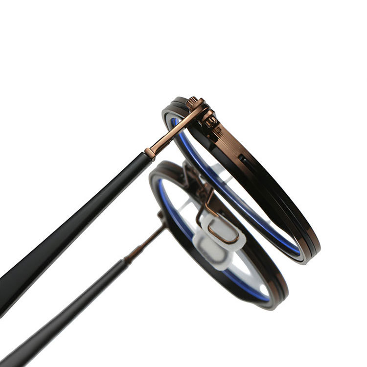 Eterlens｜ウェリントン風ラウンドフレーム│ブルーライトカット│レトロ風老眼鏡-Eterlens