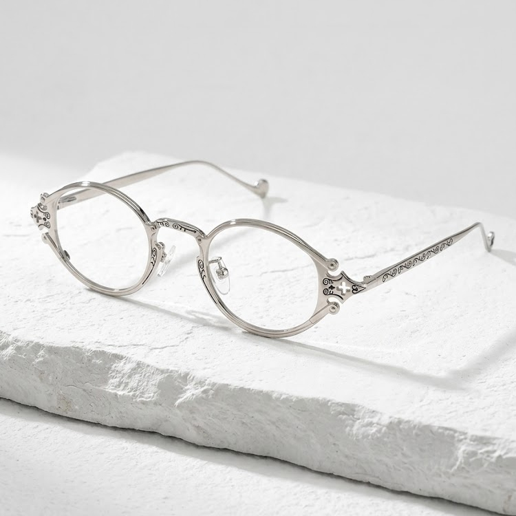 Eterlens│ オーバル型フレームメガネ