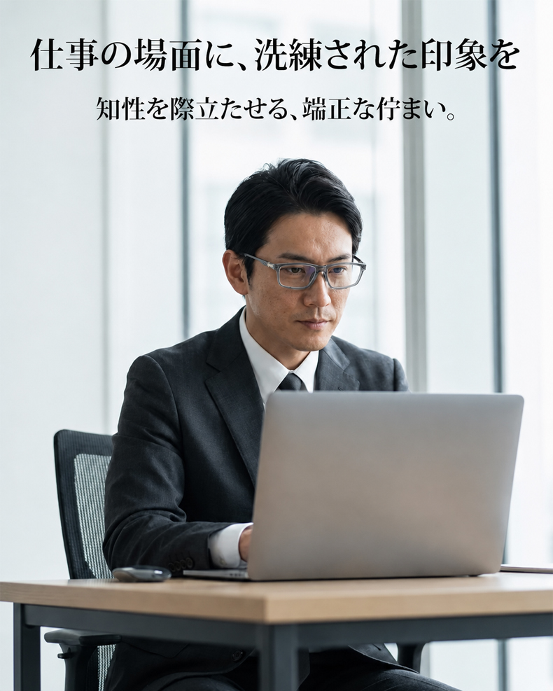[Gray] Eterlens リーディングミラー "ヴァーテックス" | 全ての機能をこの1本に集約 | 遠近両用 調光レンズ ブルーライトカット | 快適フィットの調整可能鼻パッド、滑り… 商品説明画像 6