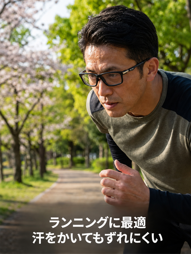 [Black]【調光・遠近両用】Eterlens 老眼鏡 おしゃれ スクエア | スマート調光・ブルーライトカット | スポーティデザイン・アウトドア兼用 商品説明画像 9