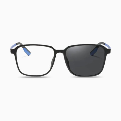 Eterlens GRAVITY X1｜全天候型・調光多焦点遠近両用ブルーライトカットリーディンググラス - 商品画像 1/10 (Square SunReader)