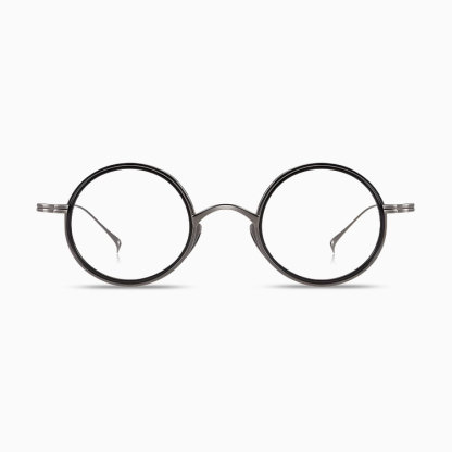 Eterlens 時の円環コレクション｜12.5g 高級感のあるスプラウトパットメガネ｜匠の技が光る一本