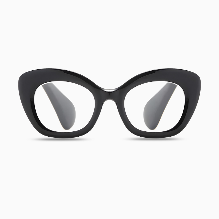 Eterlens キャットアイ太フレーム老眼鏡