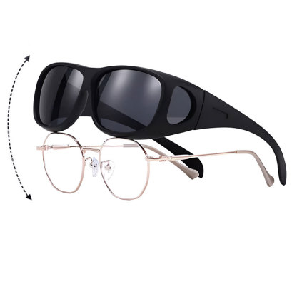 Eterlens｜夜間ドライブ専用│偏光レンズで眩しさ対策│メガネの上からかけられるオーバーグラス -Eterlens