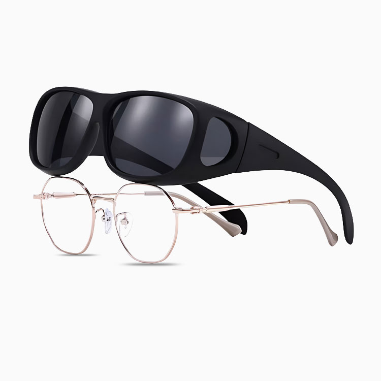 Eterlens｜夜間ドライブ専用│偏光レンズで眩しさ対策│メガネの上からかけられるオーバーグラス