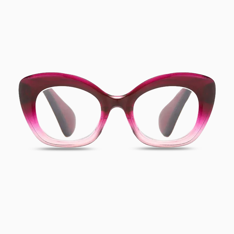 Eterlens キャットアイ太フレーム老眼鏡