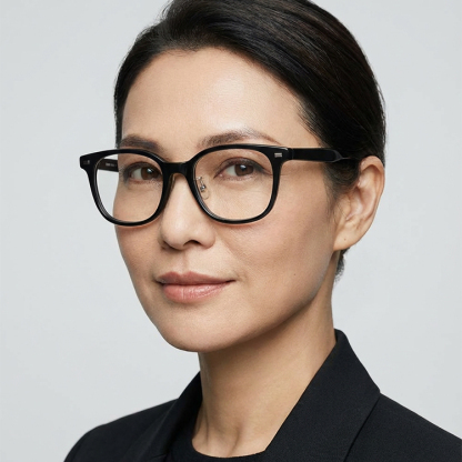 【調光レンズ・光に合わせて変化】Eterlens 紫外線で色が変わる老眼鏡｜滑り止めテンプル｜室外・室内兼用｜ユニセックス - 商品画像 5/18 (Round Progressive)