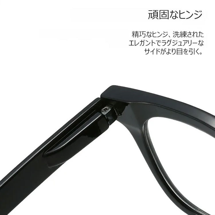 Eterlens 放射線防止・ブルーライト対策老眼鏡、軽量で快適、ビジネスカジュアルの必需品