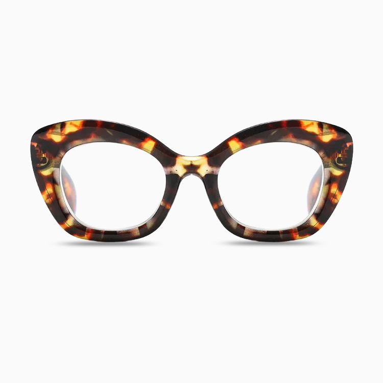 Eterlens キャットアイ太フレーム老眼鏡