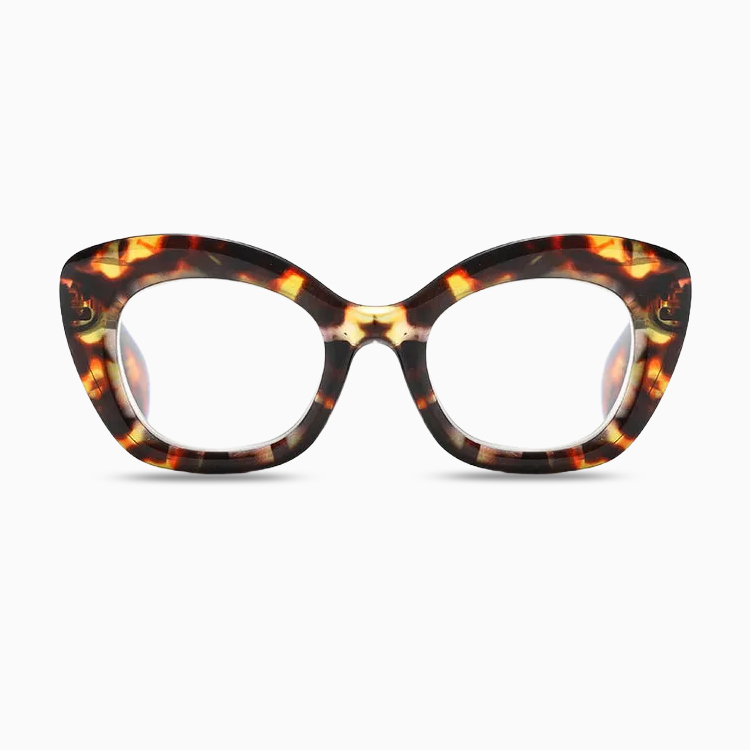 Eterlens キャットアイ太フレーム老眼鏡