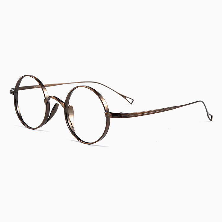 Eterlens｜8.8g 高級感のあるレトロ風メガネ｜度付き可能｜匠の技が光る一本