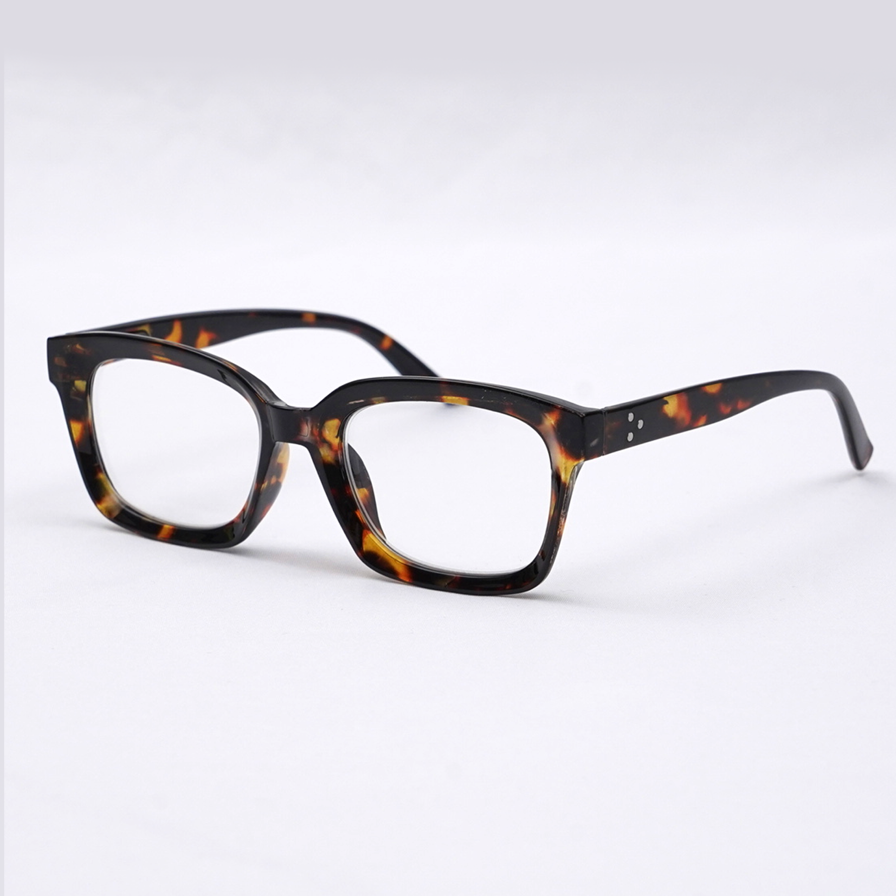 Eterlens 知性の窓  | ブルーライトカット老眼鏡ビッグフレームウェリントン型