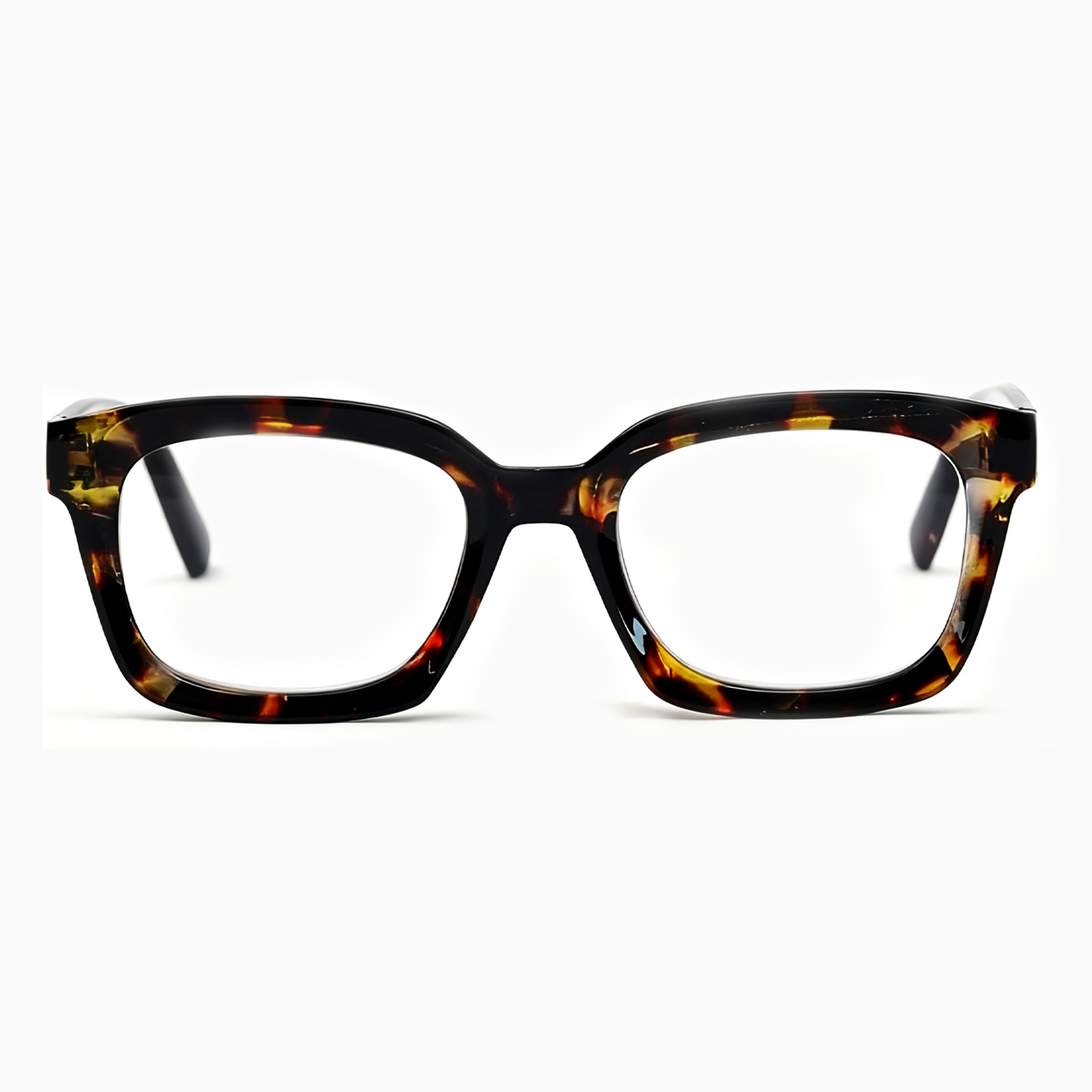 Eterlens ブルーライトカット老眼鏡ビッグフレームウェリントン型