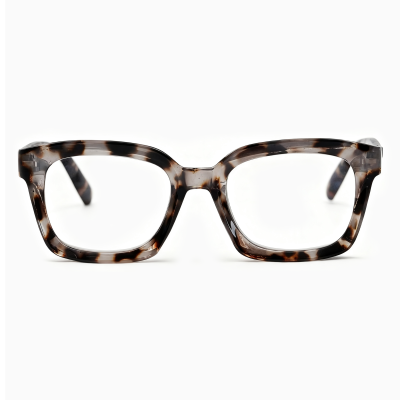 Eterlens 知性の窓  | ブルーライトカット老眼鏡ビッグフレームウェリントン型-White tortoise shell - 商品画像 1/17 (Wellington BlueGuard)