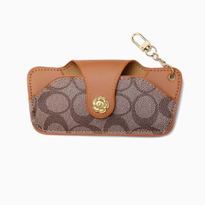 Eterlens 山茶花柄のおしゃれなメガネケース