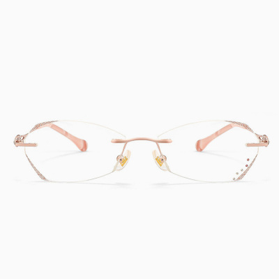 Eterlens おしゃれなフチなしブルーライトカット老眼鏡  | 若見え 軽量で目に優しい | 日常の読書に最適 - 商品画像 1/8 (Rimless BlueGuard)