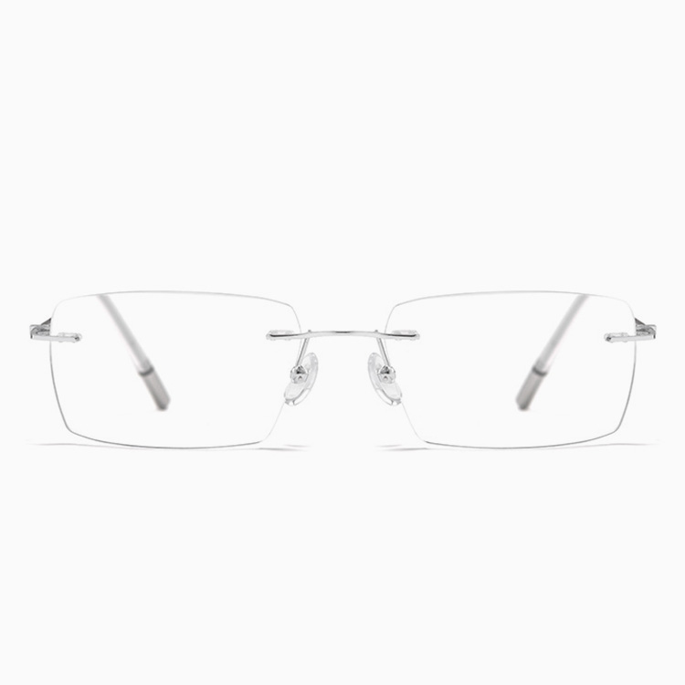 Eterlens ミニマリストフレームレスブルーライトカット老眼鏡 | 軽量で目にやさしい・快適な読書をサポート | オフィスやレジャーに欠かせない-Eterlens