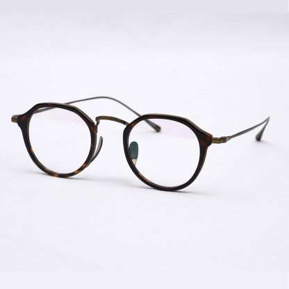 Eterlens CROWN | 10g 超軽量チタンスプラウトパットメガネ | 匠の技が光る一本