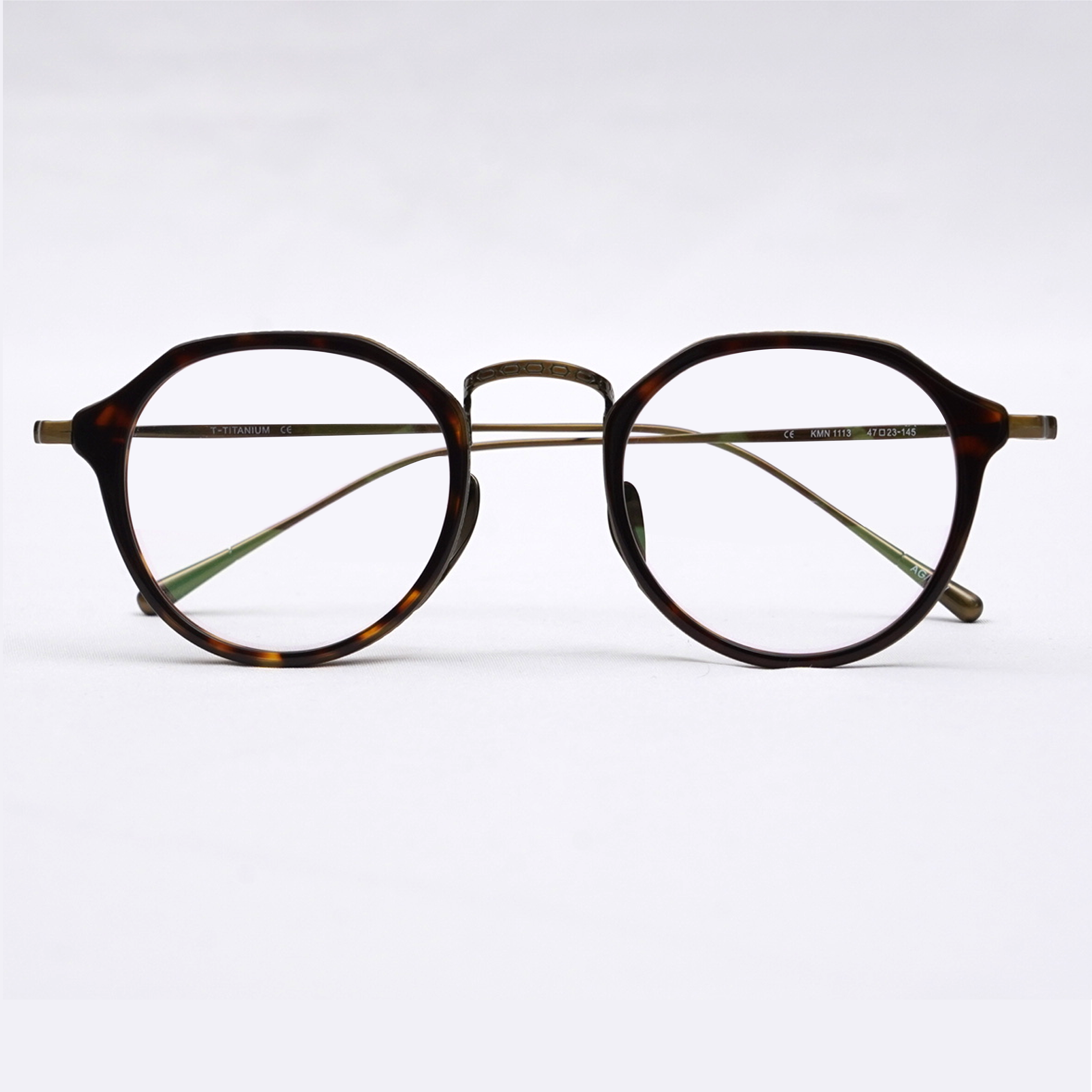 CROWN | 10g 超軽量チタンスプラウトパットメガネ | 匠の技が光る一本 | Wellington RxReady - 商品画像 5/15