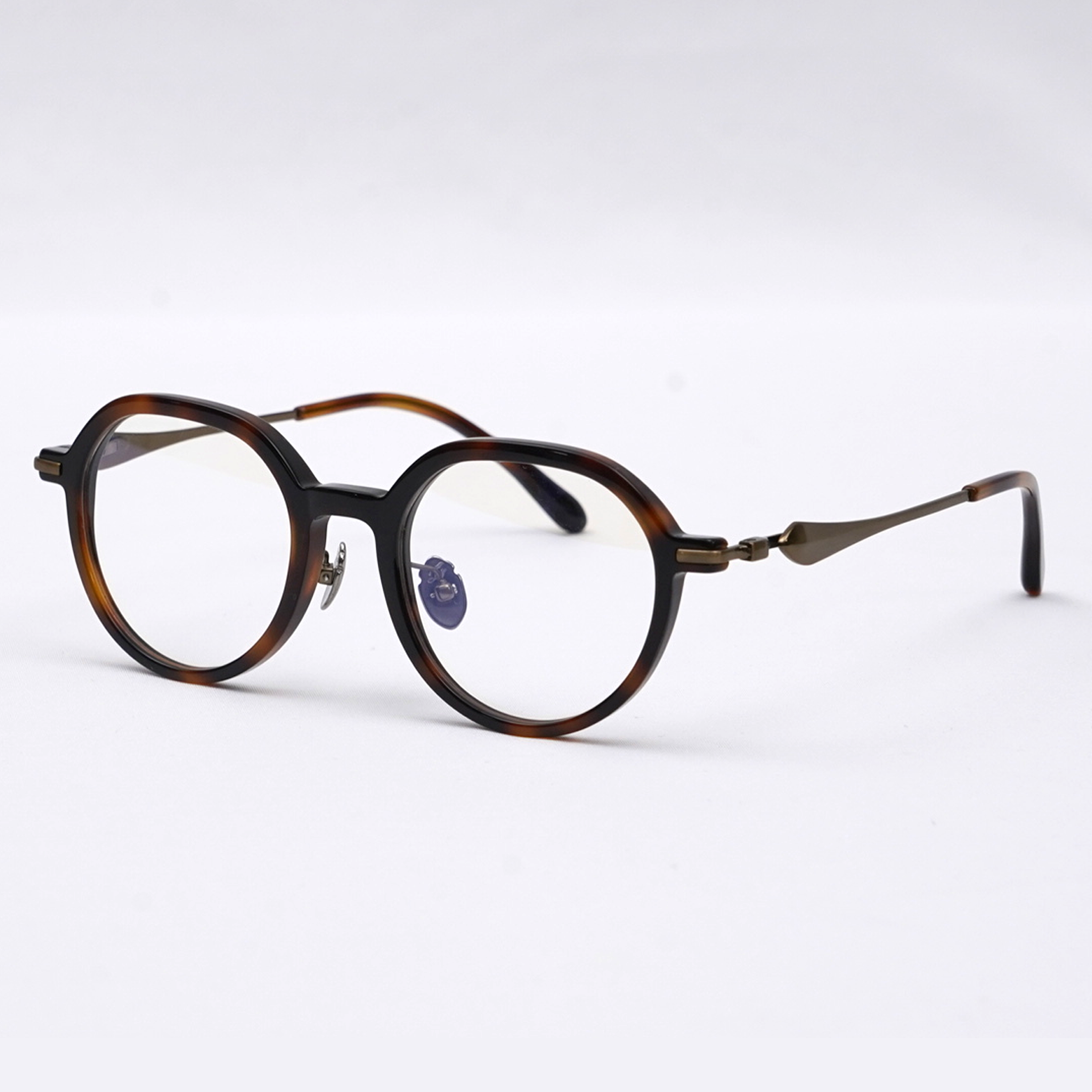 Eterlens CROWN| 13.7g ミニマルなチタン製小さめメガネ|クラシックレトロ