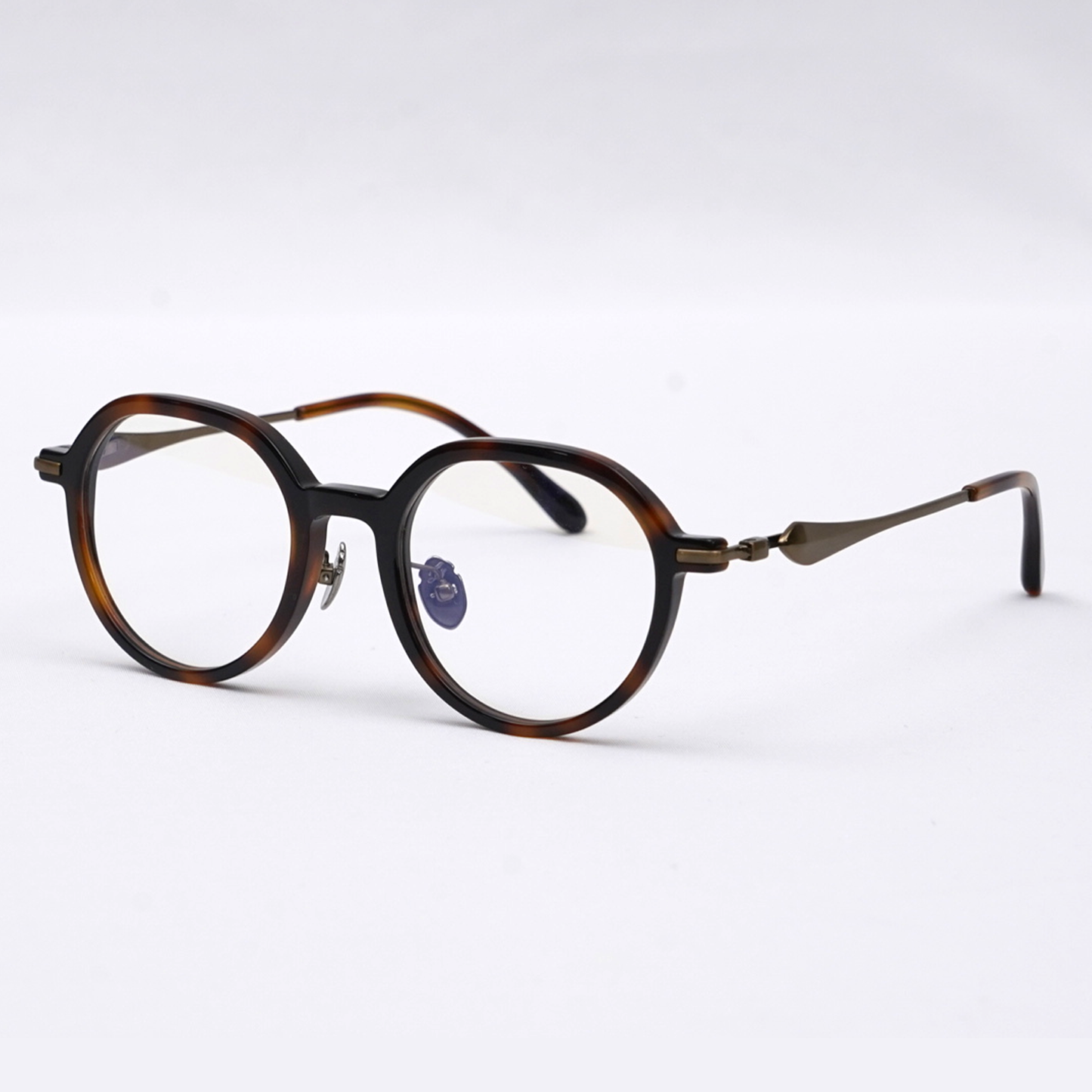 Eterlens CROWN| 13.7g ミニマルなチタン製小さめメガネ|クラシックレトロ