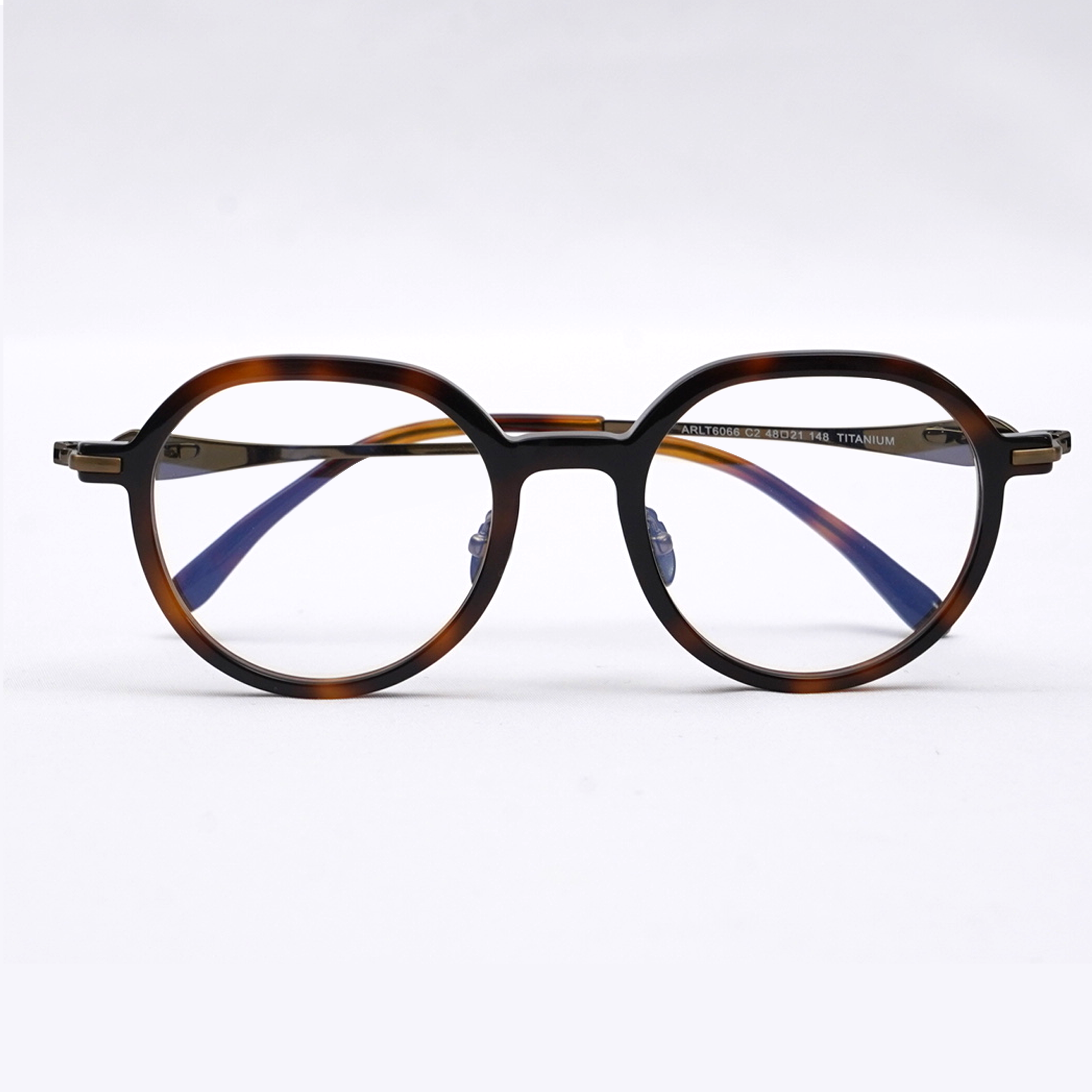 Eterlens CROWN| 13.7g ミニマルなチタン製小さめメガネ|クラシックレトロ